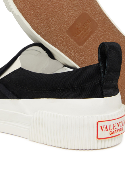 Valentino Garavani Fabric Slip-On Sneakers